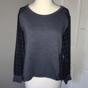 Plaid Blouse